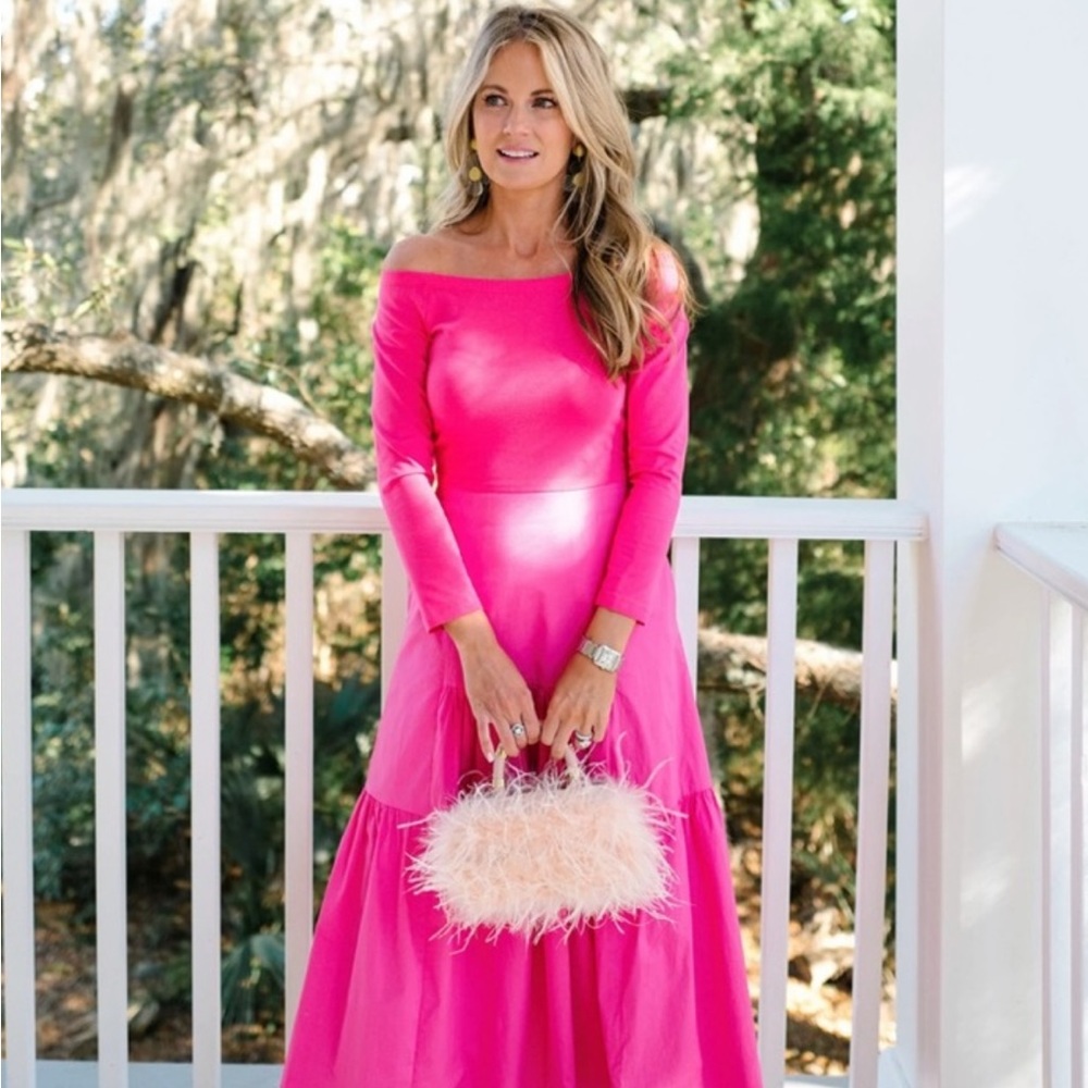 Tuckernuck Off Shoulder Marissa Dress XL